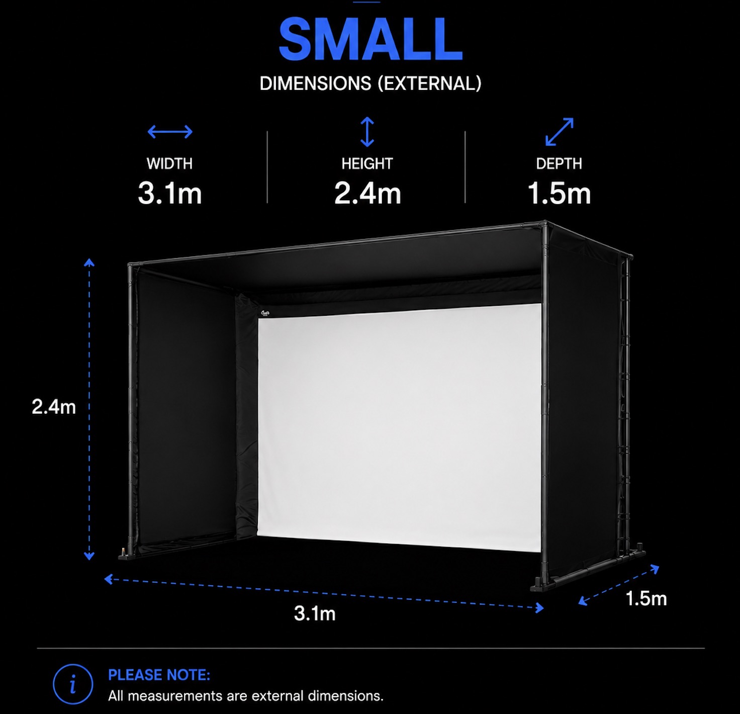 Small Golf Enclosure