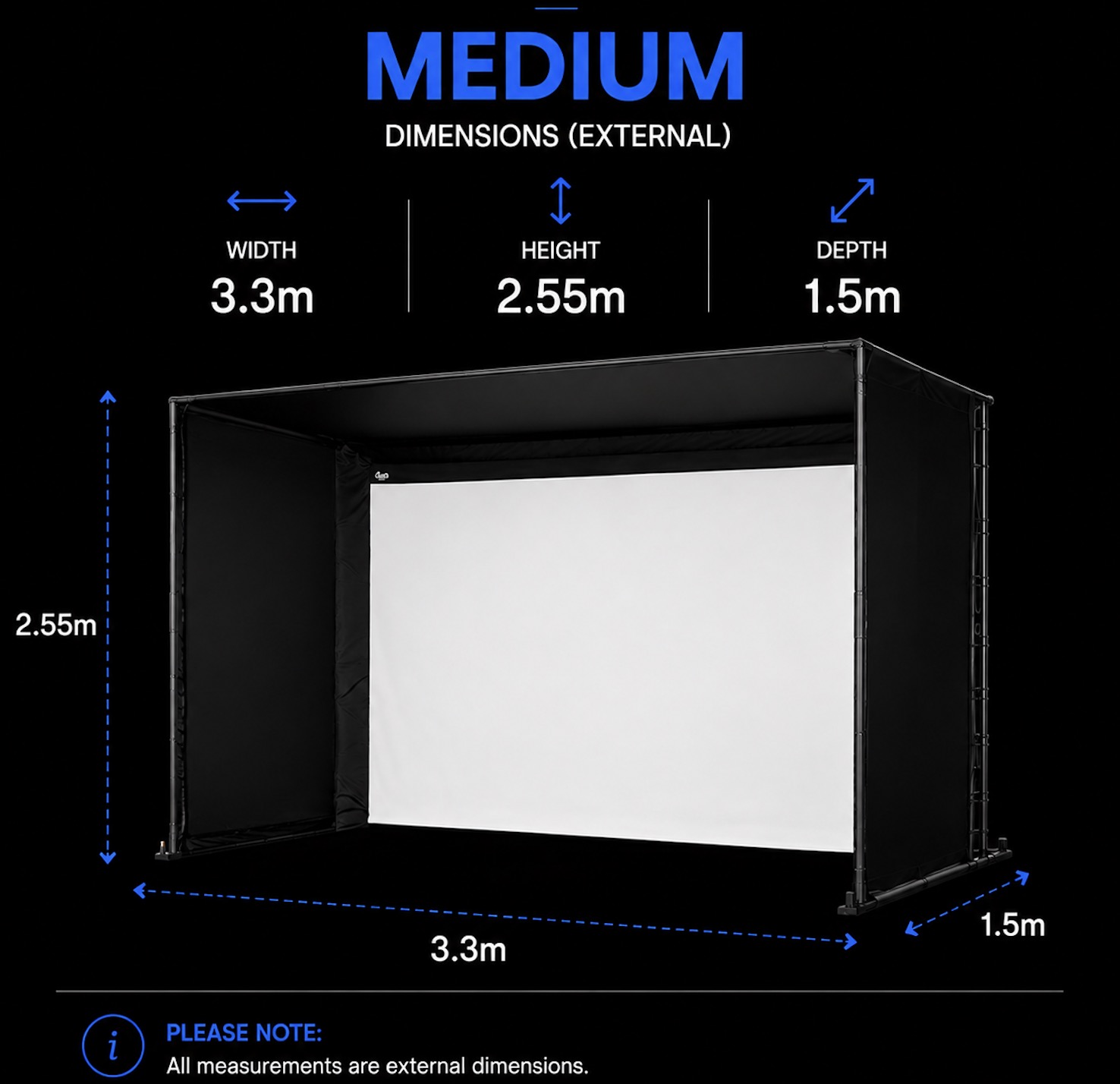 Medium Enclosure