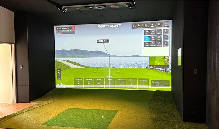 Build My Golf Sim Mobile Banner